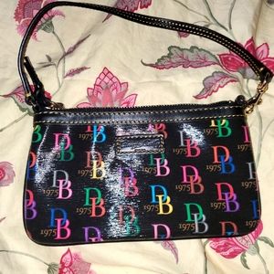 Multicolor D&B wristlet NWOT